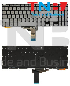 Клавіатури Клавиатуры ^/--/^ Клавиатура ASUS M /--/ 515 M /--/ 515 /--/ DA СЕРЕБРИСТАЯ с подсветкой RUUS ОРИГИНАЛ ^_^^^ Клавіатура ASUS M /--/ 515 M /--/ 515 /--/ DA СЕРЕБРИСТА з підсвічуванням RUUS ОРИГІНАЛ - фото фото фото