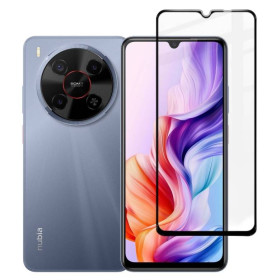 Чохли, бампера Чехлы, бампера ^/--/^ Захисне скло Fiji Premium для Nubia V /--/ 70 Max повне проклеювання Anti-Static чорний ^_^^^ Защитное стекло Fiji Premium для Nubia V /--/ 70 Max полное проклеивание Anti-Static черный - фото фото фото