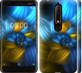Чохли, бампера Чехлы, бампера ^/--/^ Чехол на Nokia 6.1 Узор 46 2897 /--/ m-1628 - фото фото фото