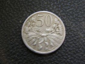 Чехословаччина Чехословакия ^/--/^ 50 геллеров Чехословакия 1922 г ^_^^^ 50 геллерів Чехословаччина 1922 - фото фото фото
