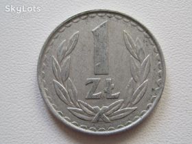 - року - года ^/--/^ Польша 1 злотый 1985 года #14102 ^_^^^ Польща 1 злотий 1985 #14102 - фото фото фото