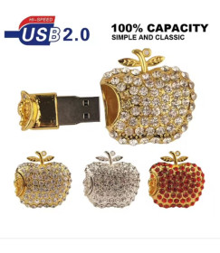 Підвіски Подвески ^/--/^ Usb флешнакопичувач, прикраса у формі яблука, 2.0 diamond memory stick, 4 гб. ^_^^^ Usb флэшнакопитель, украшение в форме яблока, 2.0 diamond memory stick, 4 гб. - фото фото фото