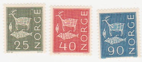 Скандинавія Скандинавия ^/--/^ Норвегия 1963 г.№ 507‑509 ** серия ^_^^^ Норвегія 1963 р. No 507‐509 ** серія - фото фото фото