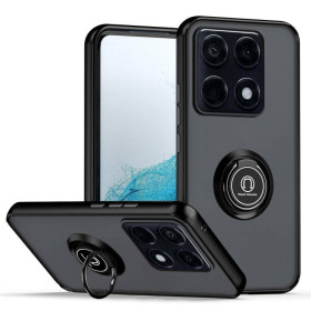 Чохли, бампера Чехлы, бампера ^/--/^ Чохол Fiji Colorframe для Motorola Edge 70 Fusion матовий бампер з кільцем підставкою Black ^_^^^ Чехол Fiji Colorframe для Motorola Edge 70 Fusion матовый бампер с кольцом подставкой Black - фото фото фото