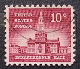Архітектура Архитектура ^/--/^ США 1954 г - Индепенденс-холл   (Independence Hall). Филадельфия, гаш ^_^^^ 1954 — Індепенденс-хол (Independence Hall). Філадельфія, гаш - фото фото фото