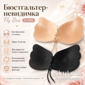 Бюстгальтери Бюстгальтеры ^/--/^ Бюстгальтер-невидимка Fly Bra XL-1882 без бретелей с эффектом Push-Up ^_^^^ Бюстгальтер-невидимка Fly Bra XL-1882 без бретелів з ефектом Push-Up - фото фото фото
