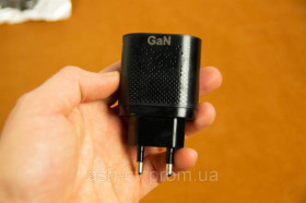 Зарядні пристрої Зарядные устройства ^/--/^ Зарядний пристрій USLION 65 /--/ W GaN Fast Charger Type C PD Quick Charger ^_^^^ USLION 65 /--/ W GaN Fast Charger Type C PD Quick Charger - фото фото фото