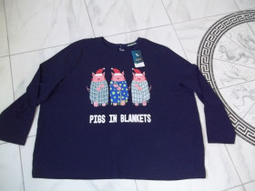 Піжами Пижамы ^/--/^ Prom       ( 3 /--/ XL - 56 / 58 р ) TU  Женская пижамная кофта лонгслив свитшот  хлопковая Новая ^_^^^ Prom ( 3 /--/ XL - 56 / 58 р ) TU Жіноча піжамна кофта лонгзлив світшот бавовняна Нова - фото фото фото
