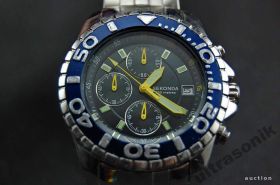 Наручні годинники Наручные часы ^/--/^ Хронограф SEKONDA WR /--/ 200 /--/ м. синій циферблат механізм Seiko Вживане ^_^^^ Хронограф SEKONDA WR /--/ 200 /--/ м. синий циферблат механизм Seiko Употребительное - фото фото фото