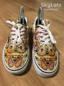Кеди Кеды ^/--/^ Жіночі кеди vans era з черепами 36,5  (23,2) ^_^^^ Женские кеды vans era с черепами 36,5 (23,2) - фото фото фото