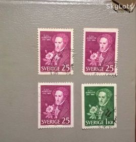 Флора Флора ^/--/^ Швеция Личности Флора 1966 ^_^^^ Швеція Особистості Флора 1966 - фото фото фото