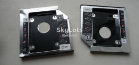 Кишені для HDD Карманы для HDD ^/--/^ УЦЕНКА! Карман, переходник для SSD Sata 2,5 в ноутбук вместо привода оптибей  HDD Caddy                  (толщина 12.7 /--/ mm) 12.7 /--/ мм ^_^^^ УЦЕНКА! Кишень, перехідник для SSD Sata 2,5 в ноутбук замість приводу оптибей HDD Caddy (товщина 12.7 /--/ mm) 12.7 мм - фото фото фото