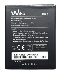 Акумулятори Аккумуляторы ^/--/^ Аккумулятор Wiko K /--/ 200 Y /--/ 50 / Sunny 3 Plus / Sunny 4 ^_^^^ Акумулятор Wiko K /--/ 200 Y /--/ 50 / Sunny 3 Plus / Sunny 4 Оригінал - фото фото фото