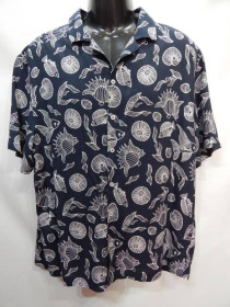 Сорочки Рубашки ^/--/^ Мужская легкая рубашка с коротким рукавом resort shirt р.54 034 /--/ KR ^_^^^ Чоловіча легка сорочка з коротким рукавом resort shirt р.54 034 /--/ KR - фото фото фото