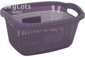 Білизняні кошика Бельевые корзины ^/--/^ Корзина для белья VIOLET HOUSE 1003 Виолетта PLUM б/кр. 28 л ^_^^^ Кошик для білизни VIOLET HOUSE 1003 Віолетта PLUM б/кр. 28 л - фото фото фото