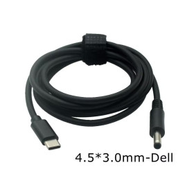 Адаптери живлення Адаптеры питания ^/--/^ PD на повербанк DC- 4.5 х 3.0 mm type c usb на dell ноутбук - фото фото фото