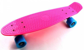 Дитячі ролики та скейти Детские ролики и скейты ^/--/^ Penny Board Малиновый цвет Матовые колеса (400415803) ^_^^^ Малиновий колір Матові колеса (400415803) - фото фото фото