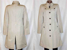 Плащі Плащи ^/--/^ плащ пыльник лёгкий Marc Cain бежевый 36-38 /--/ р ^_^^^ Плащ пилок легкий Marc Cain бежевий 36-38 /--/ р - фото фото фото