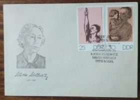 Європа Европа ^/--/^ ГДР Помощники человечества Кете Кольвиц 1970 ^_^^^ Помічники людства Кете Кольвіц 1970 - фото фото фото