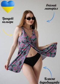 Купальники, парео Купальники, парео ^/--/^ 9018-295 Роздільний купальник плаття і плавки Бохо ODS ^_^^^ 9018-295 Раздельный купальник платья и плавки Бохо ODS - фото фото фото