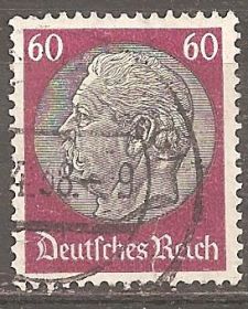 Третій Рейх (-) Третий Рейх (-) ^/--/^ Германия    (Рейх) 1934 Mi.526 гаш ^_^^^ Німеччина (Рейх) 1934 Mi.526 гаш - фото фото фото
