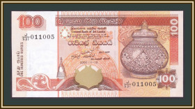 Шрі-Ланка Шри-Ланка ^/--/^ Шри-Ланка 100 рупий 2005 P-111  (111 /--/ d) а-UNC ^_^^^ Шрі-Ланка 100 рупій 2005 P-111 (111 /--/ d) а-UNC - фото фото фото