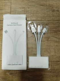 USB адаптери USB адаптеры ^/--/^ Адаптер 8 /--/ в /--/ 1 расширитель с входом Type-C ^_^^^ Адаптер 8 /--/ в /--/ 1 розширювач з входом Type-C - фото фото фото