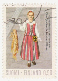 Скандинавія Скандинавия ^/--/^ Финляндия 1972 г. № 725 гашеная ^_^^^ Фінляндія 1972 р. No 725 гашена - фото фото фото