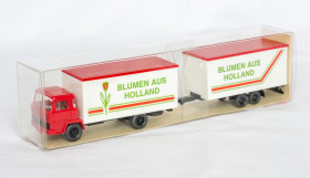 : : ^/--/^ 1:87 Magirus Deutz 1980 /--/ s Truck with tandem trailer, HO Wiking #426 W.Germany - фото фото фото