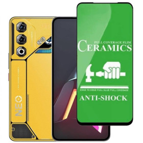 Чохли, бампера Чехлы, бампера ^/--/^ Захисне скло-плівка Fiji Ceramics для Nubia Neo 3 GT 5 /--/ G повна проклейка чорний ^_^^^ Защитное стекло-пленка Fiji Ceramics для Nubia Neo 3 GT 5 /--/ G полная проклейка черный - фото фото фото