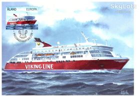 СРСР СССР ^/--/^ Флот .  Аланды - ПК  СГ - 2009 г - VIKING LINE - пассажирские суда ^_^^^ Флот . Аланди - ПК СГ - 2009 р - VIKING LINE - пасажирські судна - фото фото фото