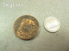 Геральдика Геральдика ^/--/^ знак вентспилс латвия №14678 ^_^^^ знак вентспілс латвія No /--/ 14678 - фото фото фото