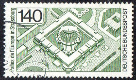 Інші країни Другие страны ^/--/^ ФРН 1977 - Урочисте відкриття Палацу Європи Ради Європи в Страсбурзі  (Гб) ^_^^^ ФРГ 1977 — Торжественное открытие Дворца Европы Совета Европы в Страсбурге (Гб) - фото фото фото