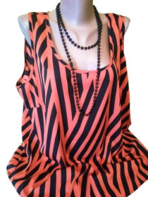 Блузки, сорочки Блузки, рубашки ^/--/^ 4 /--/ XL-5 /--/ XL Блузка в полоску Simply Be, интересная блуза без рукава, Индия. ^_^^^ Цікава блуза в смужку без рукава Simply Be Пог-66 см Індія. - фото фото фото