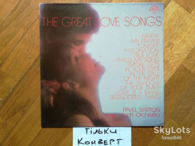Платівки Пластинки ^/--/^ Конверт без платівки-The great love songs-Pavel Barton-Karel Vlach orchestra  (ламінований)-Чехословаччина ^_^^^ Конверт без пластинки-The great love songs-Pavel Barton-Karel Vlach orchestra (ламинированный)-Чехословакия - фото фото фото