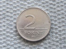 Угорщина Венгрия ^/--/^ Венгрия 2 форинта 1993 года #5570 ^_^^^ Угорщина 2 форинти 1993 року #5570 - фото фото фото