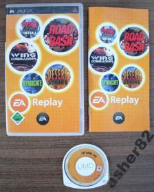 Диски з відеоіграми Диски с видеоиграми ^/--/^ Игра на PSP &amp;quot;EA Replay&amp;quot; ^_^^^ Гра на PSP &amp;quot;EA Replay &amp;quot; - фото фото фото