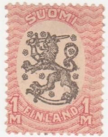 Скандинавія Скандинавия ^/--/^ Финляндия  1917 г. № 73  ^_^^^ Фінляндія 1917 No 73 - фото фото фото