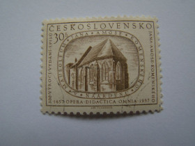 Чехословаччина Чехословакия ^/--/^ ЧССР, Михель 2009,том I, 1009, 300 лет написанию книги &amp;quot;Opera didactica omnia&amp;quot;. ^_^^^ ЧССР, Міхель 2009,том I, 1009, 300 років написанню книги &amp;quot; Opera didactica omnia &amp;quot; - фото фото фото