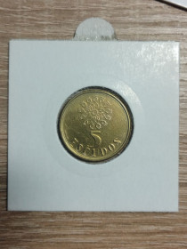 Португалія Португалия ^/--/^ Португалія 5 ескудо 1983 ^_^^^ Португалия 5 эскудо 1983 - фото фото фото