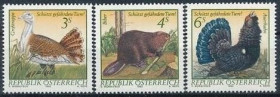 Інше Другое ^/--/^ Австрия Фауна Дрофа Бобер 1982 ^_^^^ Австрія Фауна Дрофа Бобер 1982 - фото фото фото