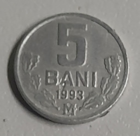 Молдова Молдова ^/--/^ 5 бани 1993 Молдова ^_^^^ 5 лазні 1993 Молдова - фото фото фото