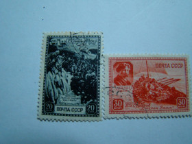 СРСР - СССР - ^/--/^ СССР, Михель, 2009.814-815, 25-летие со дня смерти В.И.Сурикова. ^_^^^ СРСР, Міхель, 2009.814-815, 25-річчя з дня смерті В.І.Сурикова. - фото фото фото