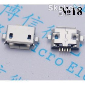 Роз'єми, гнізда Разъемы, гнезда ^/--/^ Micro usb разъем №18 Xiaomi, Gigabyte, Gsmart, Oppo ^_^^^ Micro usb роз'єм No /--/ 18 Xiaomi, Gigabyte, Gsmart, Oppo - фото фото фото