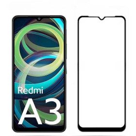 Чохли, бампера Чехлы, бампера ^/--/^ Захисне скло LUX для Xiaomi Redmi A /--/ 3 повна проклейка чорний ^_^^^ Защитное стекло LUX для Xiaomi Redmi A /--/ 3 полная проклейка черный - фото фото фото