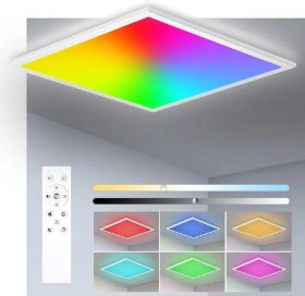 Світильники Светильники ^/--/^ Светодиодный светильник Oraymin RGB с дистанционным управлением ^_^^^ Світлодіодний світильник Oraymin RGB з дистанційним управлінням - фото фото фото