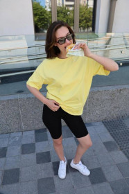 Костюми Костюмы ^/--/^ Футболка женская &amp;quot;Sunny&amp;quot; желтая ^_^^^ Футболка жіноча &amp;quot; Sunny &amp;quot; жовта - фото фото фото