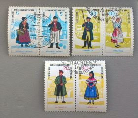 Мистецтво Искусство ^/--/^ ГДР Костюмы 1964 гаш ^_^^^ НДР Костюми 1964 гаш - фото фото фото