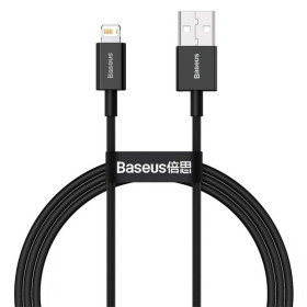 Кабелі Кабели ^/--/^ Кабель Baseus Superior USB 2.0 to Lightning 2.4 /--/ А 1 /--/ M Черный (CALYS-A /--/ 01) ^_^^^ Кабель Baseus Superior USB 2.0 to Lightning 2.4 /--/ А 1 /--/ M Чорний (CALYS-A /--/ 01) - фото фото фото
