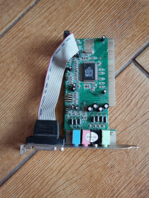 Звукові карти Звуковые карты ^/--/^ Звуковая карта PCI  SCCME /--/ 8738 ^_^^^ Звукова карта PCI SCCME /--/ 8738 - фото фото фото